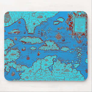 Tapis De Souris L'Amérique Centrale ("Amérique Occidentalis ")