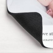 Tapis De Souris L'amour à la première vue bébé photo (Coin)