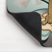 Tapis De Souris L'amour des chiots (Coin)