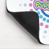 Tapis De Souris L'amour des chiots (Coin)