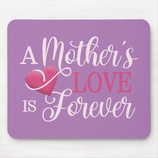 Tapis De Souris L'amour d'une mère est toujours une citation | Mou (Devant)