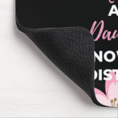 Tapis De Souris L'Amour Entre Une Mère Et Une Fille Connaît (Coin)