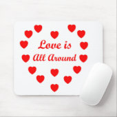Tapis De Souris L'amour est partout (Avec souris)