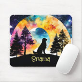 Tapis De Souris L'amour est un chien qui vous attend *Personnalise (Avec souris)