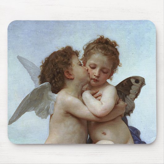 Tapis De Souris L'Amour et Psyche de Bouguereau, enfants (Cupid) (Devant)