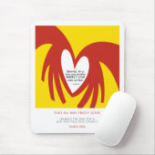 Tapis De Souris L'amour moule la crainte Mousepad (Avec souris)