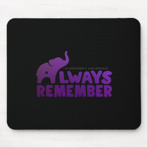 Tapis De Souris L'amour n'oublie jamais Alzheimer Elephant 2