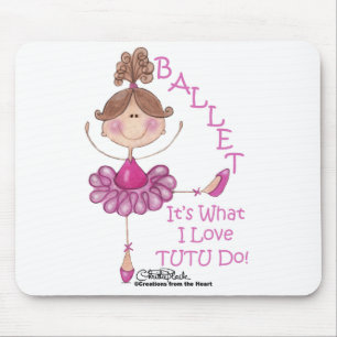 Tapis De Souris L'amour "TUTU" font !