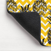 Tapis De Souris L'ananas zigzague monogramme de | (Coin)