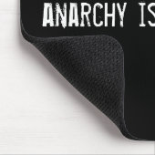 Tapis De Souris l'anarchie est inévitable (Coin)