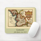 Tapis De Souris Lancashire Comté Angleterre Ancien Antiquaire Cart (Avec souris)