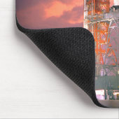 Tapis De Souris Lancement de la fusée Apollo Saturn 1B (Coin)