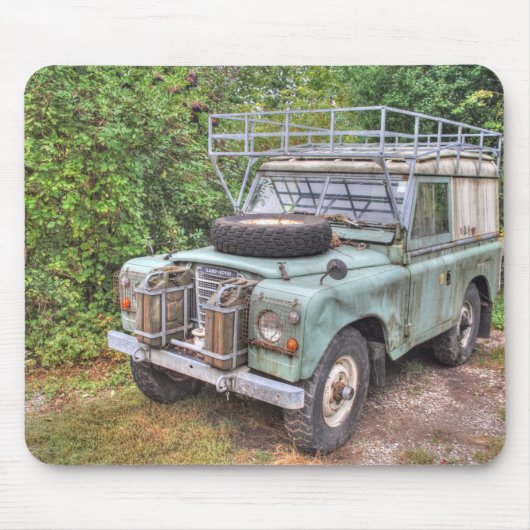 Tapis De Souris Land Rover série III 109 (Devant)
