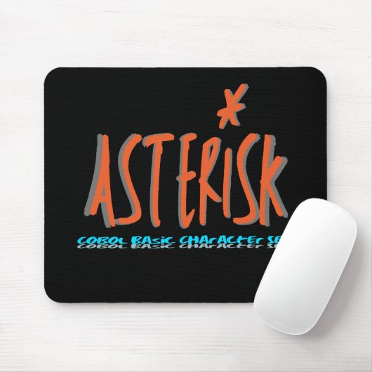 Tapis De Souris Langage de programmation Cobol caractère de base (Avec souris)
