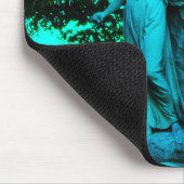 Tapis De Souris L'Ange Bleu et la Croix (Coin)