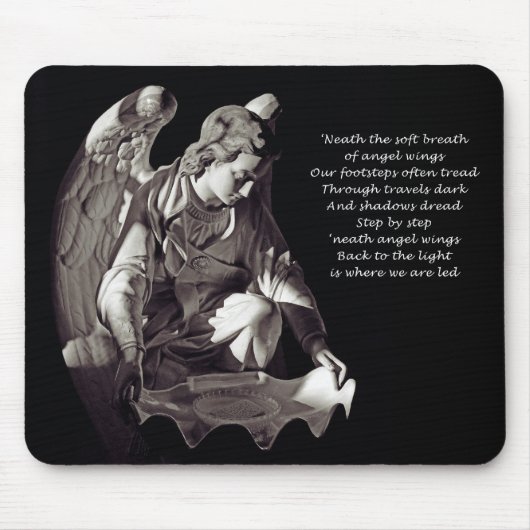 Tapis De Souris L'ange s'envole Mousepad (Devant)