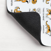 Tapis De Souris Langue de chat, Drôle Chat Kitten, Aimer Idée cade (Coin)