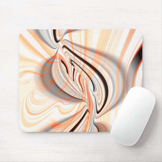 Tapis De Souris 'Langue' en texture lisse avec courbe (Avec souris)