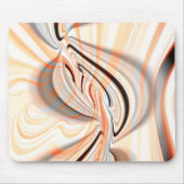 Tapis De Souris 'Langue' en texture lisse avec courbe (Devant)