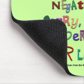 Tapis De Souris Langue négative (Coin)