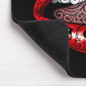 Tapis De Souris Langue précoce tourbillonnant (Coin)