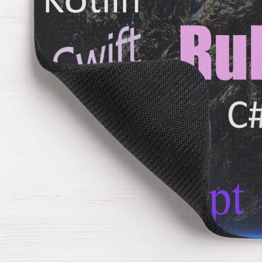 Tapis De Souris Langues de programmation (Coin)