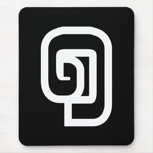 Tapis De Souris Lao / Laos Numéro Un / 1 / ໑ (Nung/Nueng) Laotien (Devant)