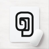 Tapis De Souris Lao / Laos Numéro Un / 1 / ໑ (Nung/Nueng) Laotien (Avec souris)