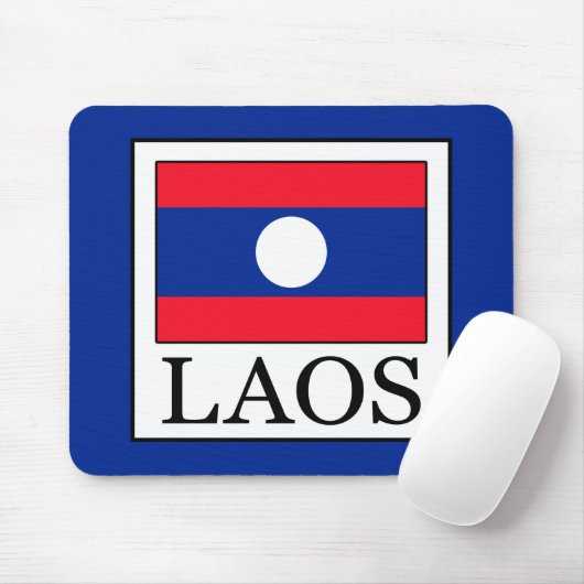 Tapis De Souris Laos (Avec souris)