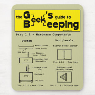 Tapis De Souris L'apiculture de geek (matériel) - Mousepad
