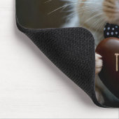 Tapis De Souris Lapin avec un coeur d'amour au chocolat (Coin)
