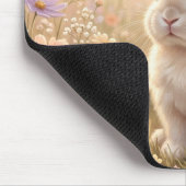 Tapis De Souris Lapin Blanc (Coin)