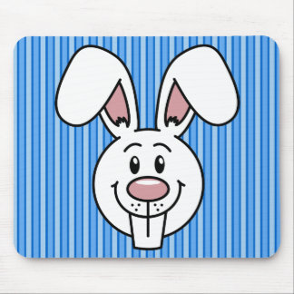 Tapis De Souris Lapin (bleu) Mousepad