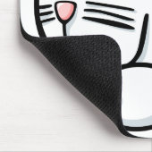 Tapis De Souris Lapin de bande dessinée (Coin)