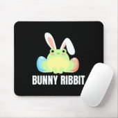 Tapis De Souris Lapin de grenouille de Pâques Ribbit Conception am (Avec souris)