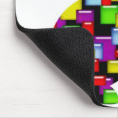 Tapis De Souris lapin de lapin de mosaïque (Coin)