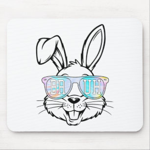 Tapis De Souris Lapin de Pâques Tie Dye Bruh Adolescents Garçons