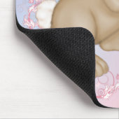 Tapis De Souris Lapin et panier de Pâques (Coin)