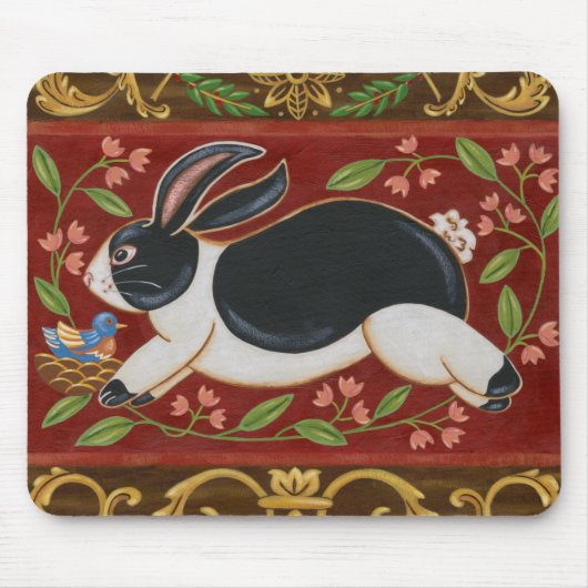 Tapis De Souris Lapin Folk (Devant)