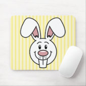 Tapis De Souris Lapin (Jaune) Mousepad (Avec souris)