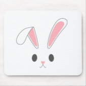 Tapis De Souris Lapin lapin de Pâques simple et mignon | Mousepad (Devant)