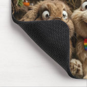 Tapis De Souris Lapin Lapin Lapin (Coin)