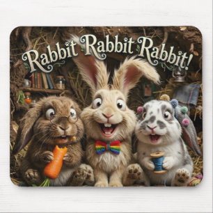Tapis De Souris Lapin Lapin Lapin