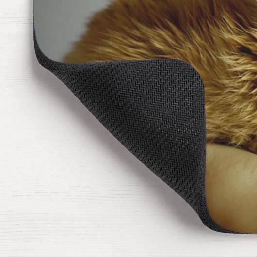 Tapis De Souris Lapin lapin mignon bébé à la main (Coin)