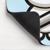Tapis De Souris Lapin Mignon Studieux (Coin)