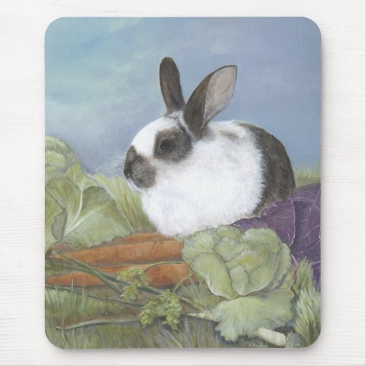 Tapis De Souris Lapin Mousepad (Devant)
