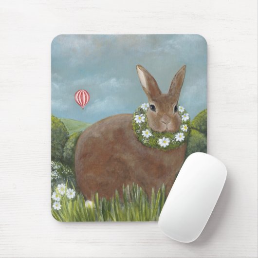 Tapis De Souris Lapin Mousepad (Avec souris)