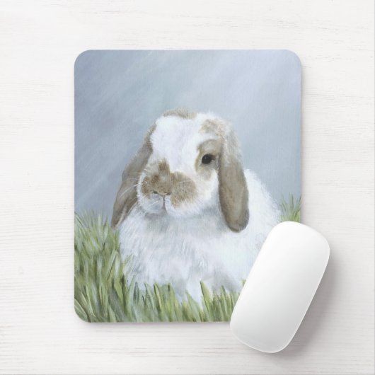 Tapis De Souris Lapin Mousepad (Avec souris)