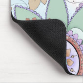 Tapis De Souris Lapin Mousepad d'automne (Coin)