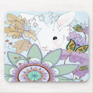Tapis De Souris Lapin Mousepad d'automne